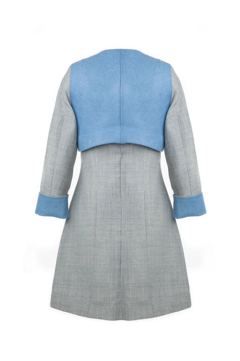 Ash Gray Wool Coat