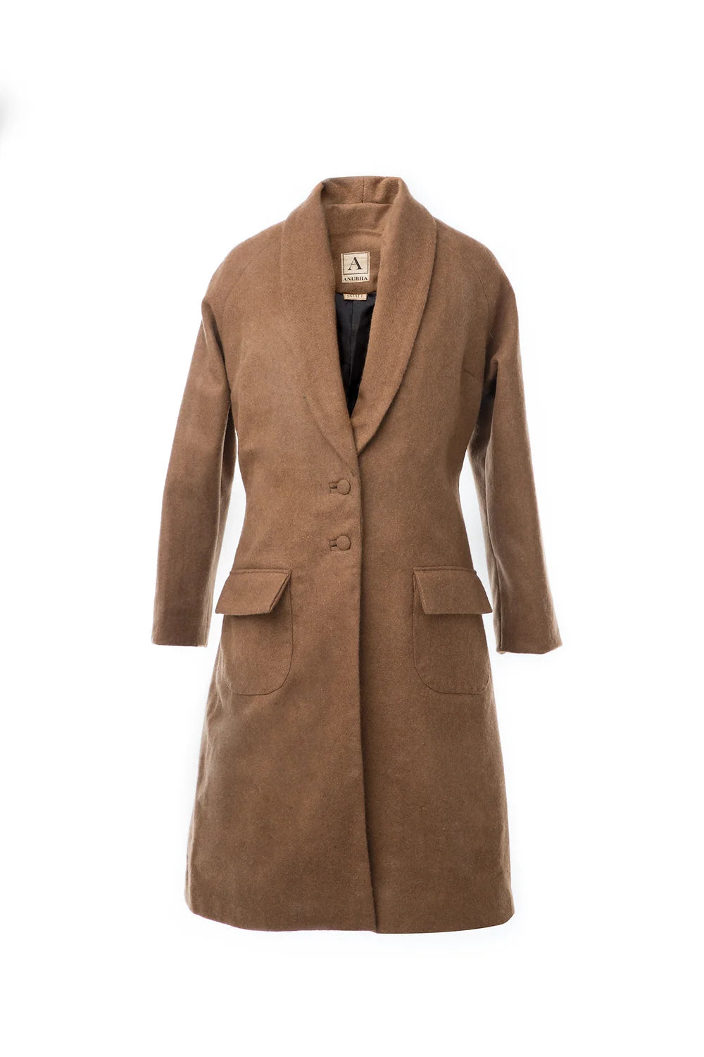 Chocolate Brown Raglan Coat