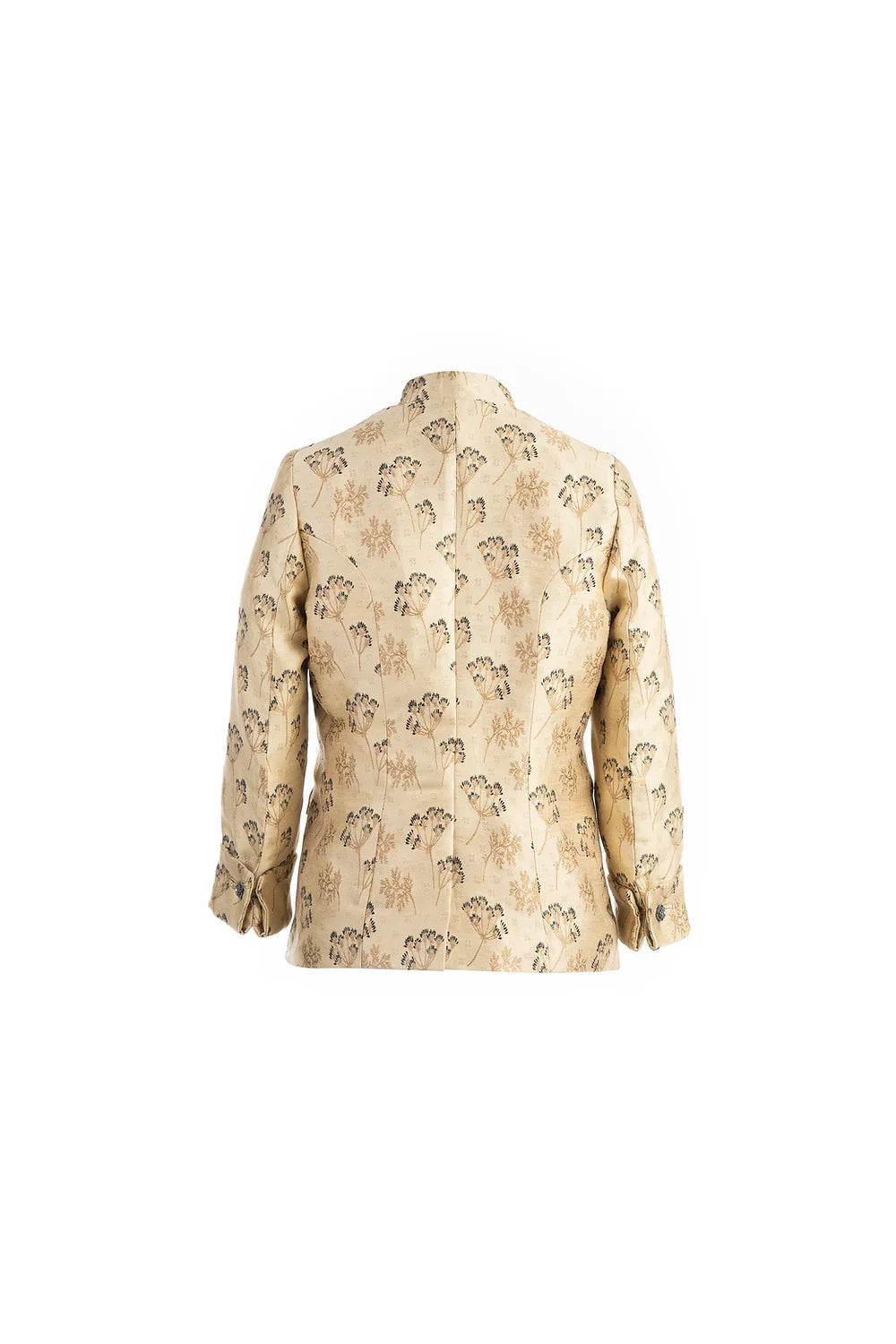 Stardust Double Breasted Brocade Blazer